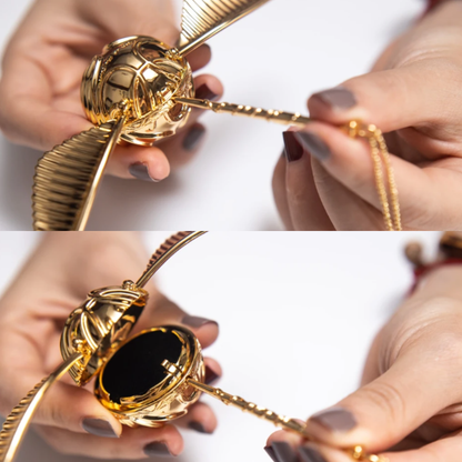 Golden Snitch Ring Box